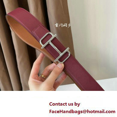 Hermes Royal belt buckle  &  Reversible leather strap 38 mm 01 2023